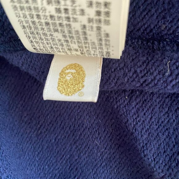 Bape Blue Bape Camo Tiger FUNTHERA MILITIA Sz L A Bathing Ape authentic Japan - Picture 8 of 8